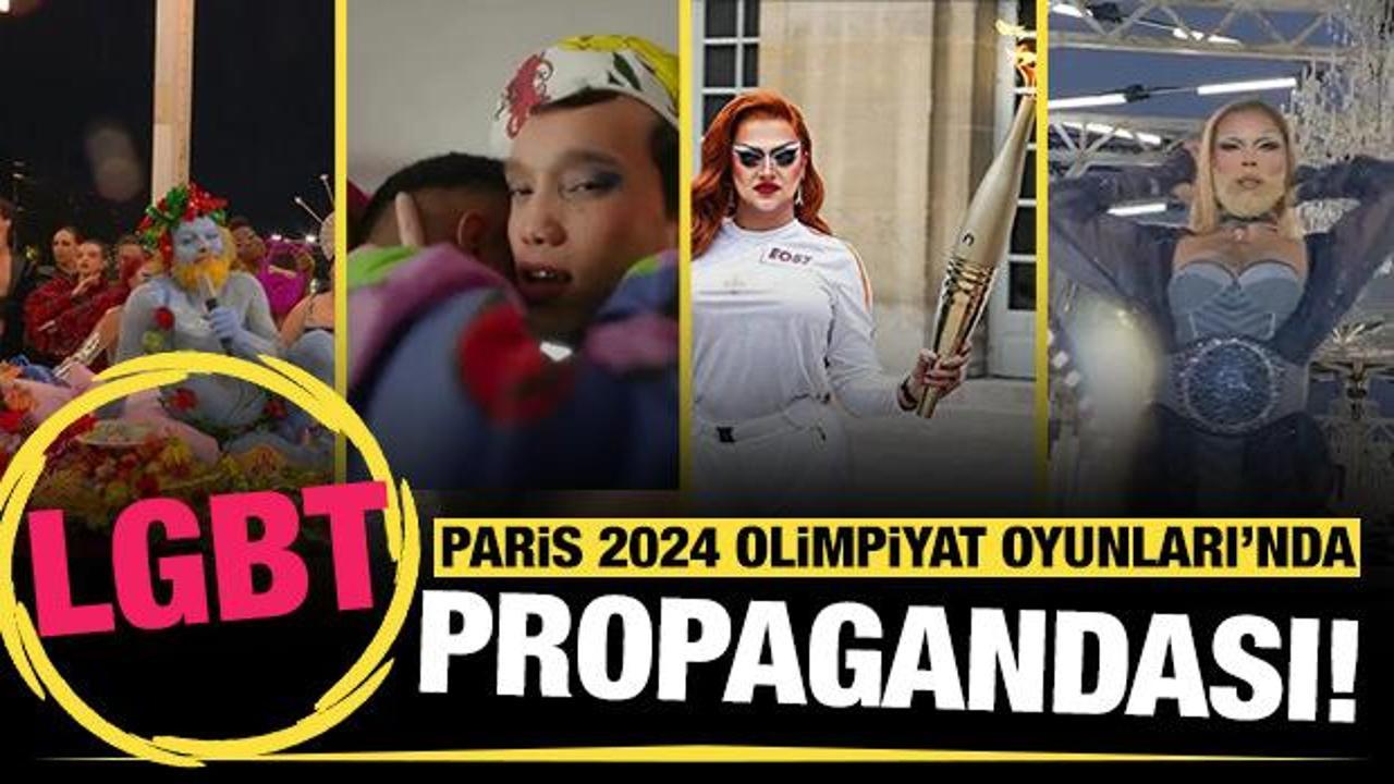 2024 Paris Olimpiyat oyunları açılış töreninde LGBT propagandası!