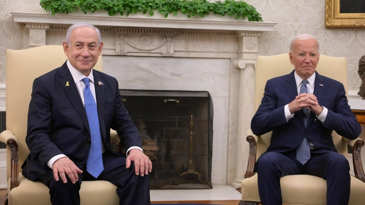 Biden ile görüşen Netanyahu: Dört gözle bekliyorum